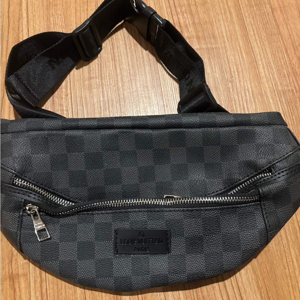 Louis Vuitton Dark Checkered Belt Bag